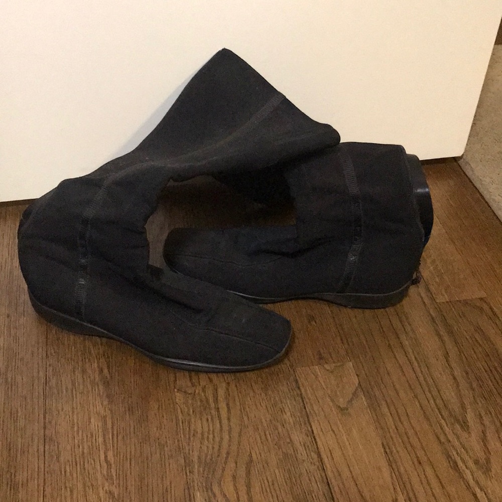 Prada knee high boots
